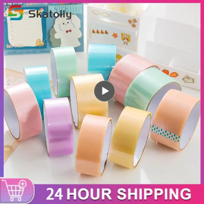 

Washi Tape Macaroon Tape Fashion Pearlescent Water Ball Tape Colorful Student Decorative Adhesive Candy Colors Water Polo Tape