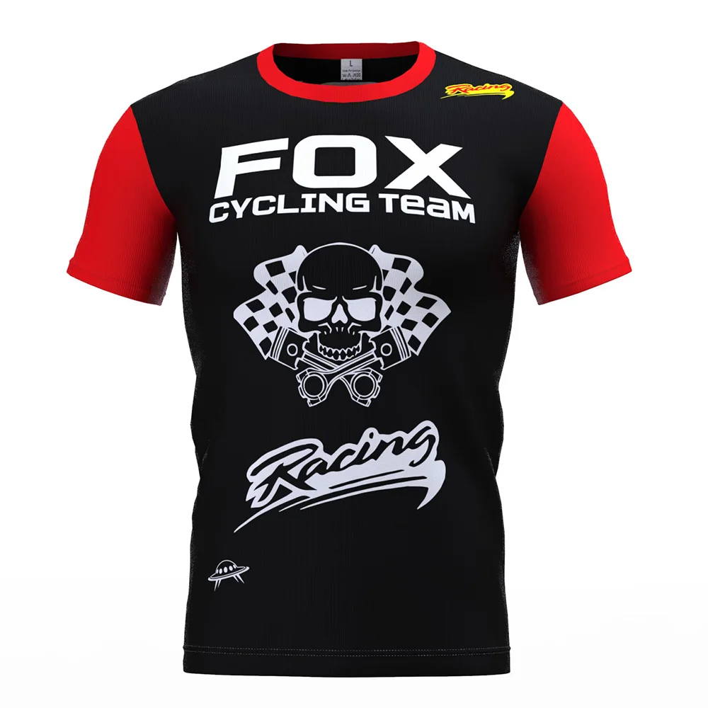 

2022 Men's Shirt for Cycling, Motocross, Mtb, Downhill, Mountain Bike, Quick Drying, Fox Cycling Tean Clothing Women bike jersey