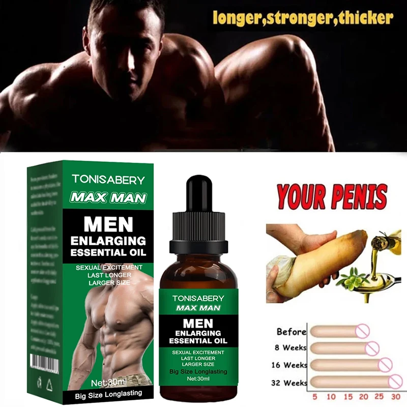 Three Scouts Penis Thickening Growth Man Big Dick Enlargement Liquid Cock Erection Enhancer Men Health Care Enlarge Massage Enla