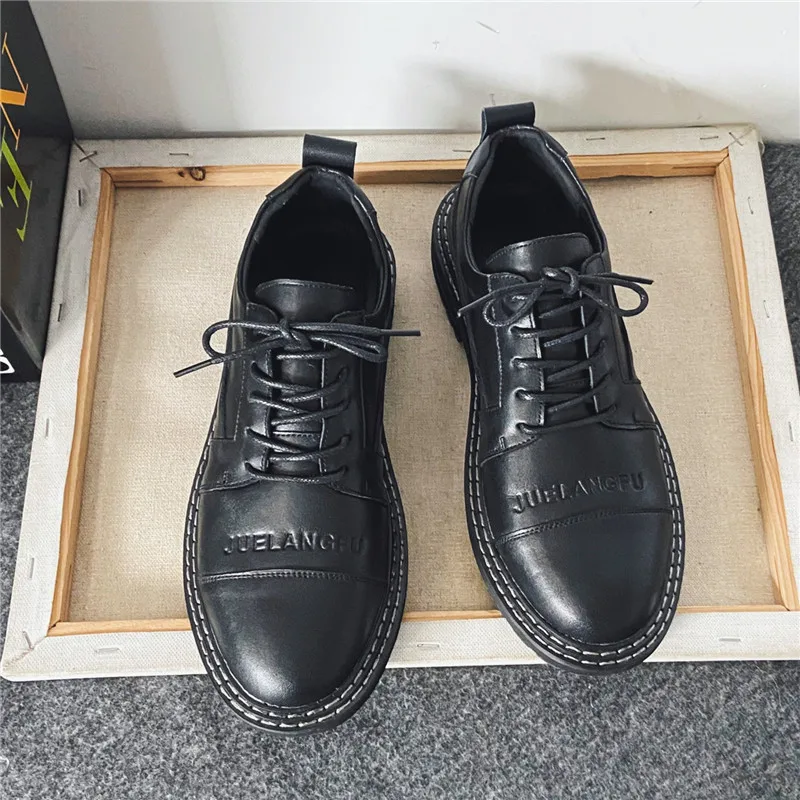 

New Men Dress Shoes Trend Men Formal Shoes Business Luxury Men Breathable Non-slip Oxfords Footwear All-match Suit Shoes Men