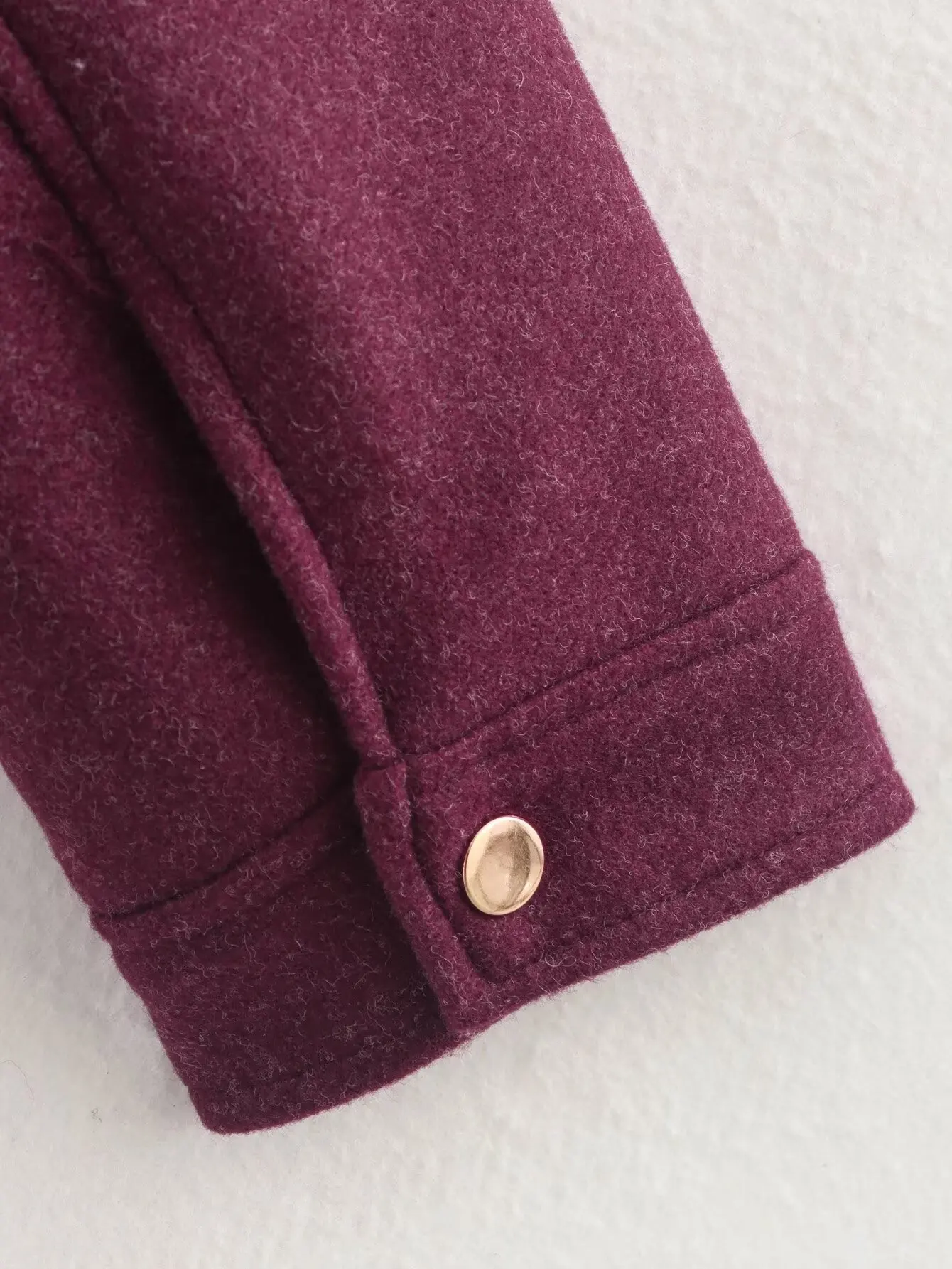 Женское модное осенне-зимнее новое стильное пальто с клапаном и карманом