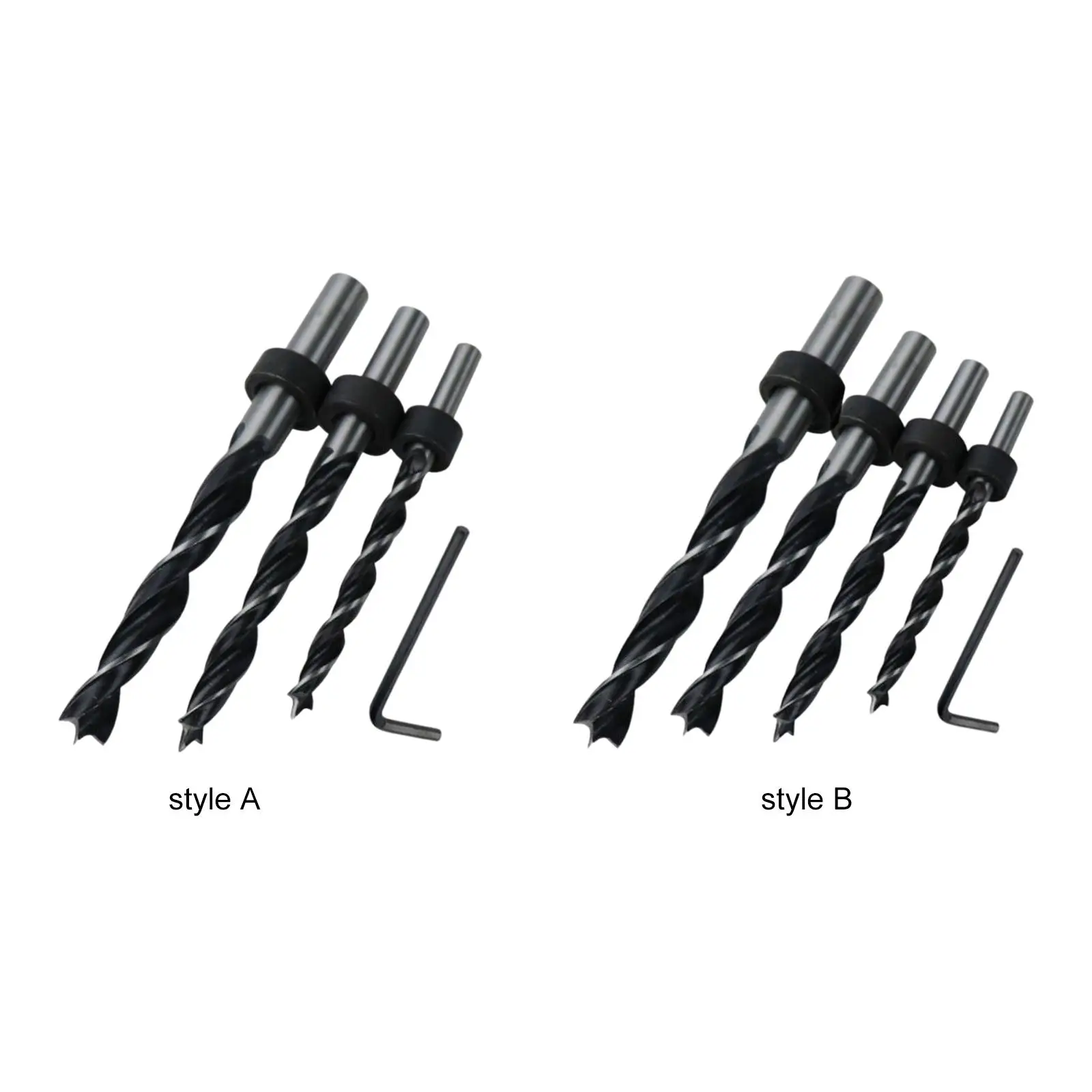 

Brad Point Drill Bit 6mm/8mm/10mm Countersink drill bit Woodworking Tool for Furniture