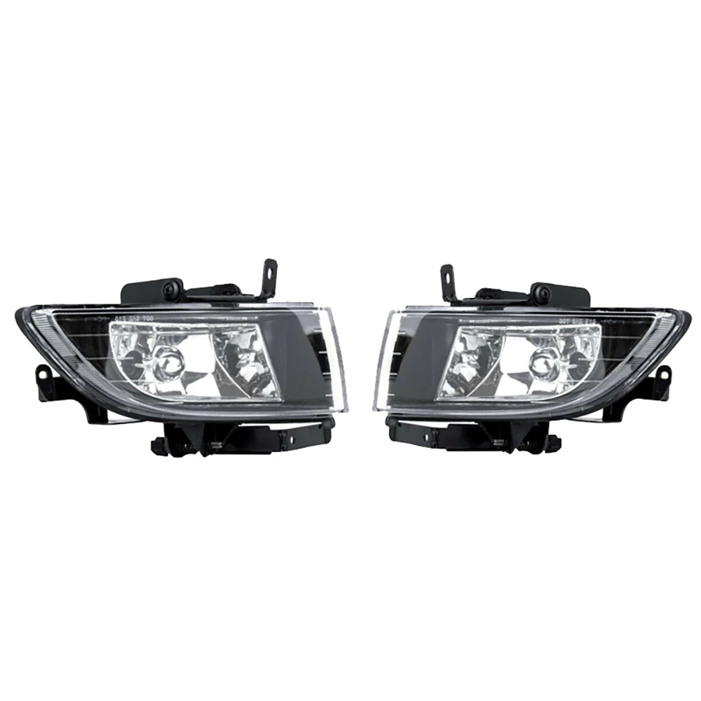 

1Pair Car Front Bumper Daytime Running Lights Headlight Driving Lamp with Bulb for Hyundai Sonata NF 2005-2010