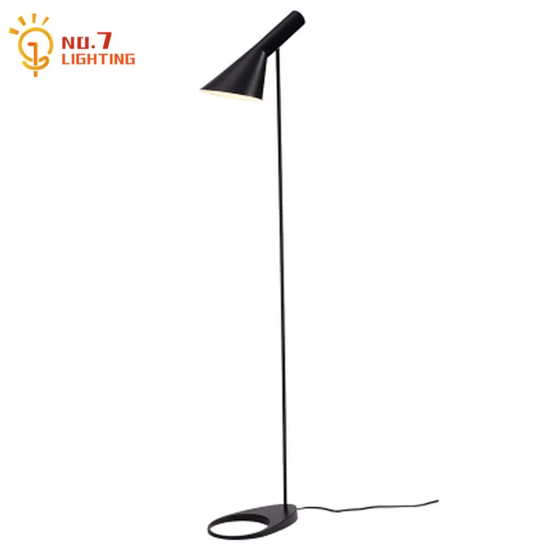 Modern Designer Arne Jacobsen Corner Floor Lamp for Living Room Decoration E27 LED Standing Lights Living Room Bedroom Bedside