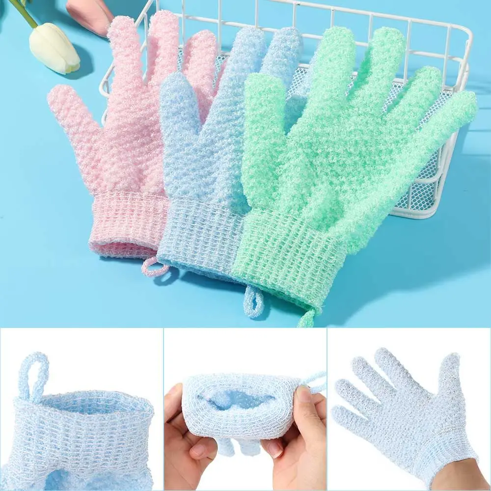 

Scrub Mitt Rub Dead Skin Removal Exfoliator Shower Spa Bath Scrub Glove Body Cleaning Thicken Bath Towel Peeling Glove