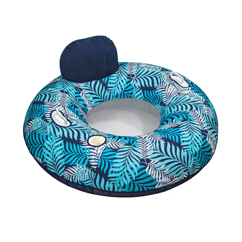 

Leisure Oversized Blue Adult Cooling Pool Float and Lake Tube, Unisex,15 Years and up