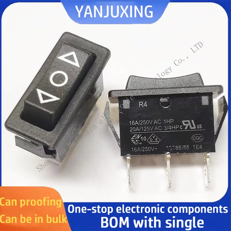 1 ~ 5 шт./лот R4 двойной переключатель сброса изогнутый выключатель лодки 16 А