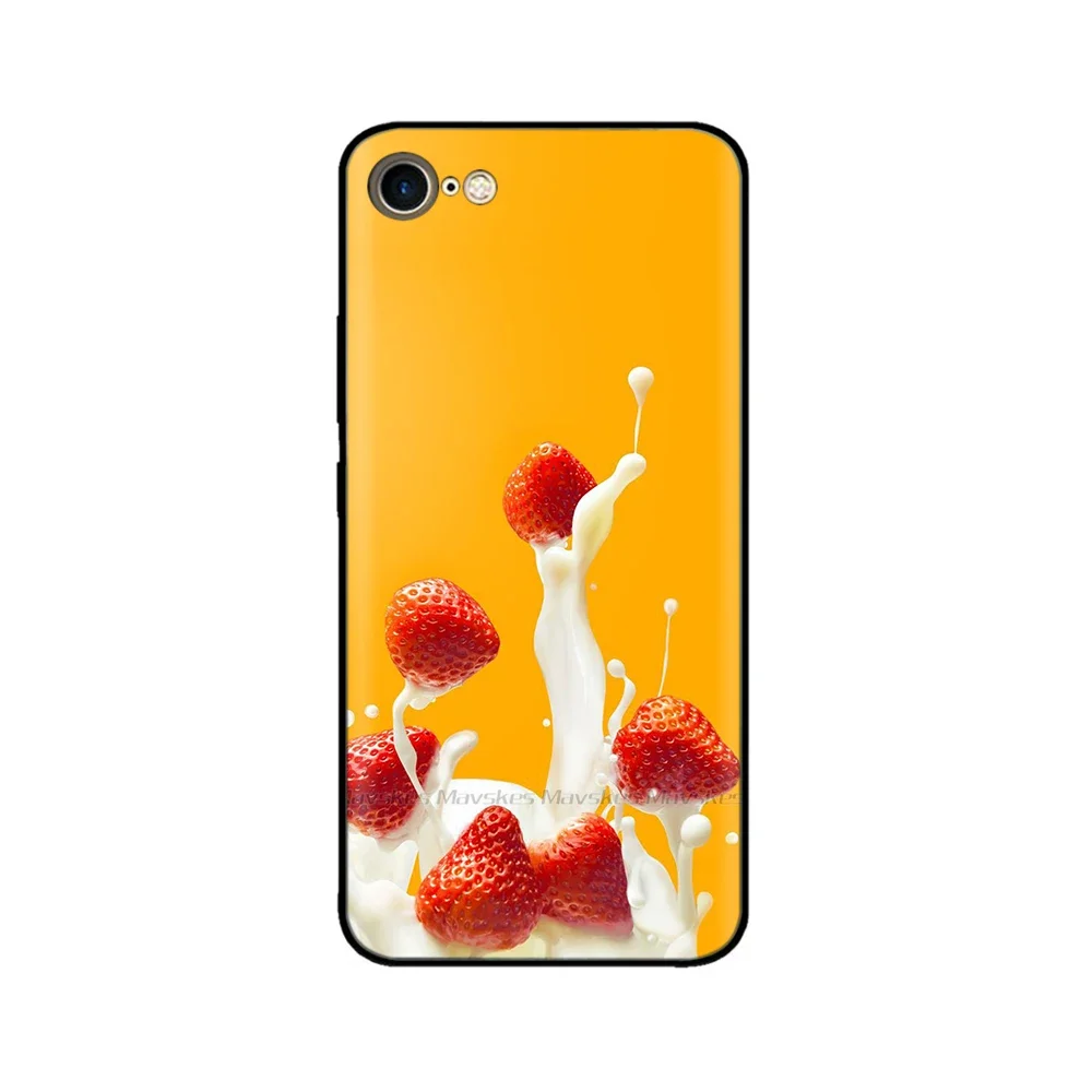 Cover For iPhone SE 2022 Case Soft Black Silicone Cute Shockproof TPU Coque Phone 7 8 6s 5 5S Back Para