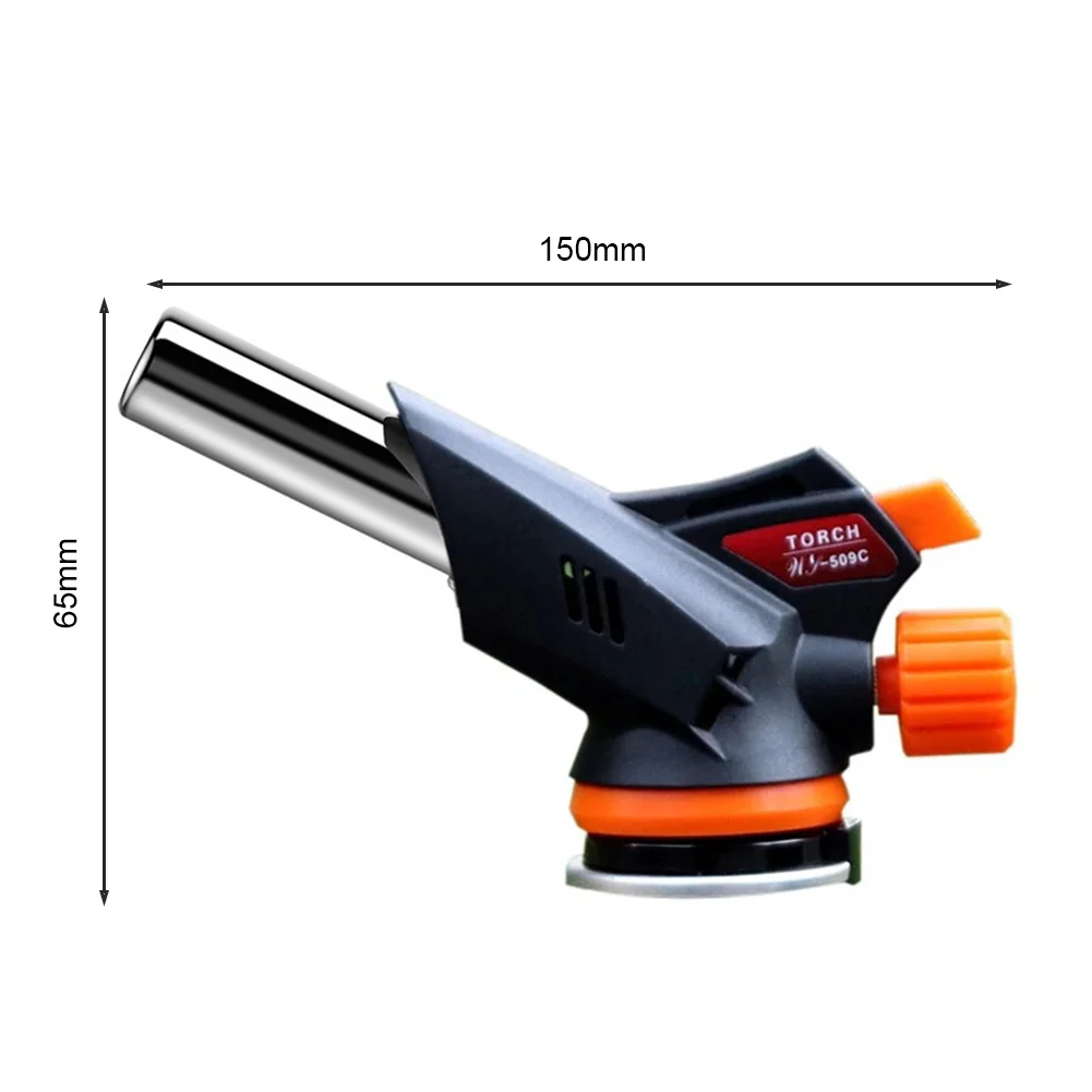 Electric Welding Torch Burner Nozzle Flamethrower Baking Gas Flame Gun Part Outdoor Camping BBQ Kitchen Cooking Tool |