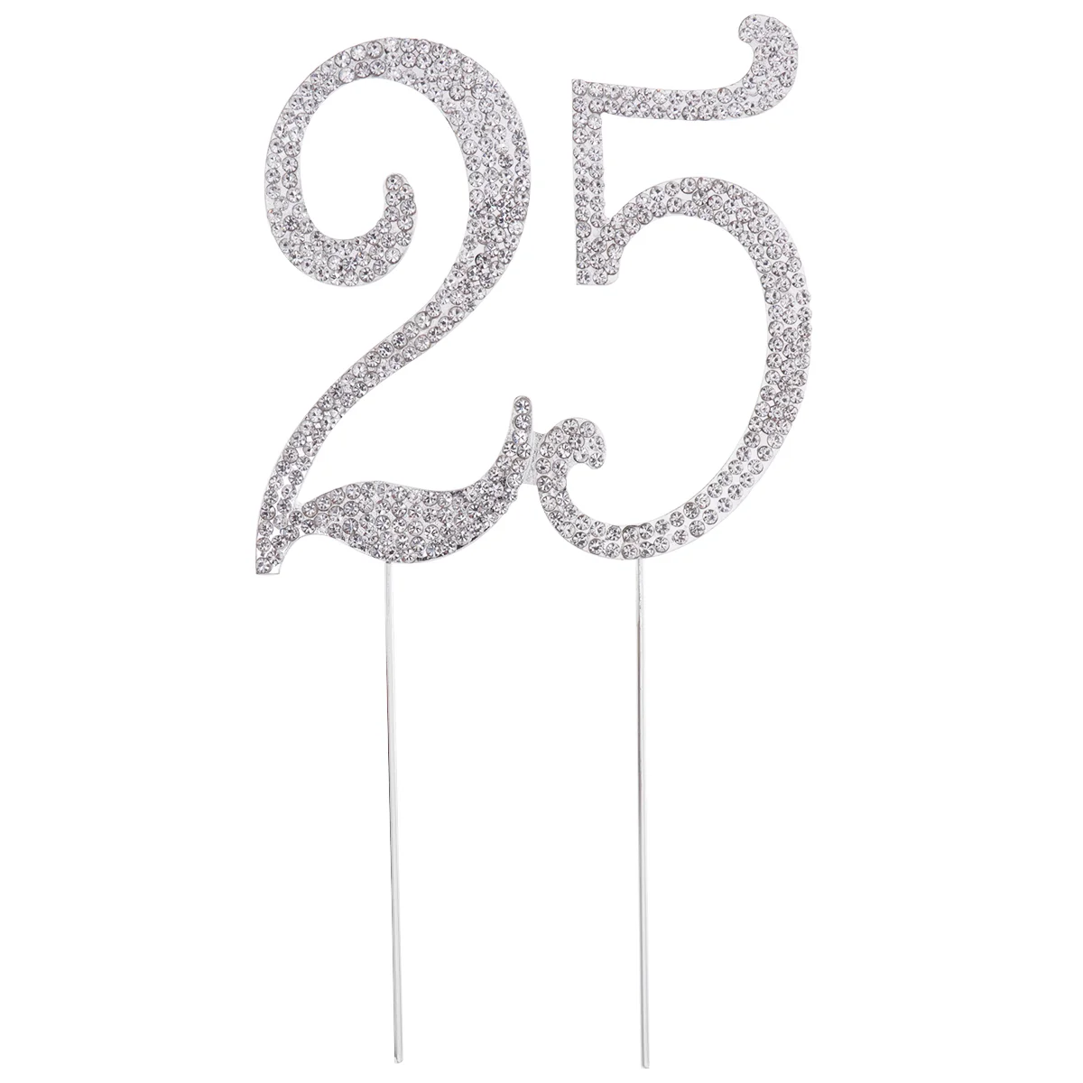 

Anniversary Party Decorations Supplies Cake Decorations Cheers To 25 Years Party Cake Decorations 25th