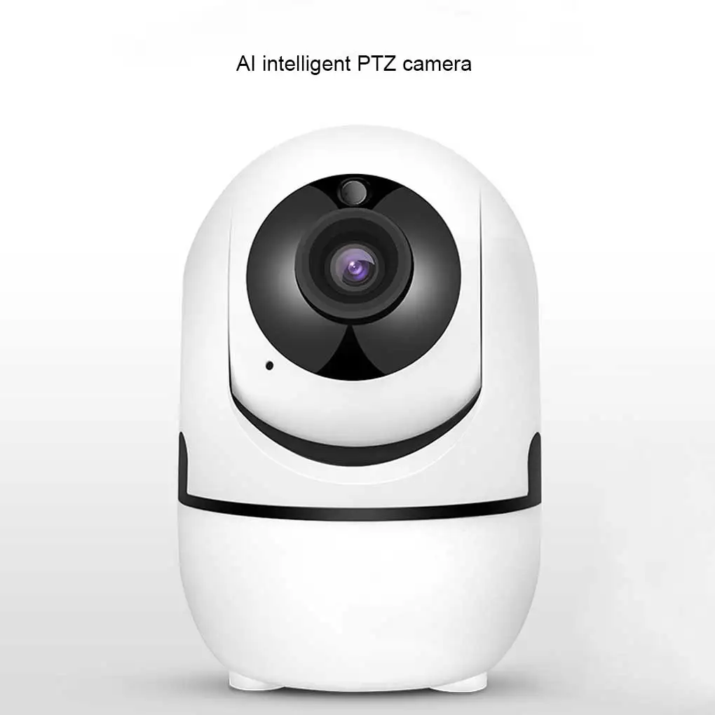 

ABS Wi-Fi камера портативная сменная универсальная вращающаяся с обнаружением движения 1080P беспроводная видеокамера ночного видения с вилкой Стандарта Великобритании