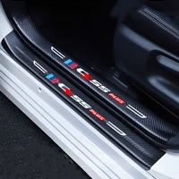 leather car door sill mat cover protector for changan cs55 plus 2020 2021 cs55plus doors threshold accessories styling auto