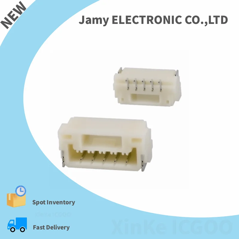 Оригинальный SM05B-GHS-TB CONN HEADER SMD R/A 5POS 1 25 мм