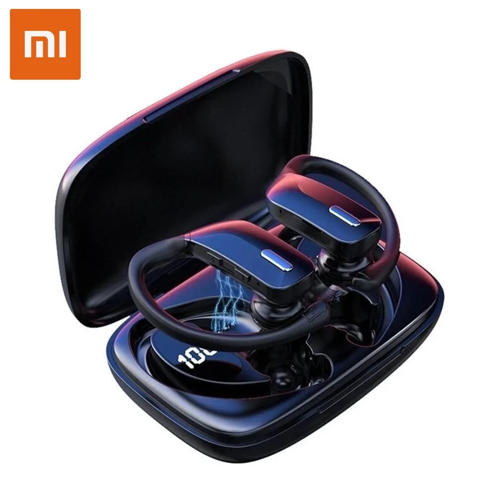 

XIAOMI auricolare cuffie Bluetooth Wireless auricolari sportivi cuffie da gioco Power Display auricolari musicali con microfono