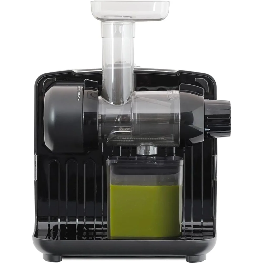 

Juicer JCUBE2MB13 Cold Press 365 Slow Masticating Juice Extractor and Nutrition System with On-Board Storage, 120-Watts, Black