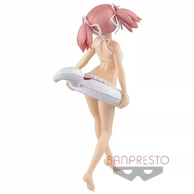 Фото 100% Оригинальная фигурка Banpresto EXQ Puella Magi Madoka Magica Канамэ Мадока в купальнике. Коллекционная фигурка аниме-персонажа в наличии №5