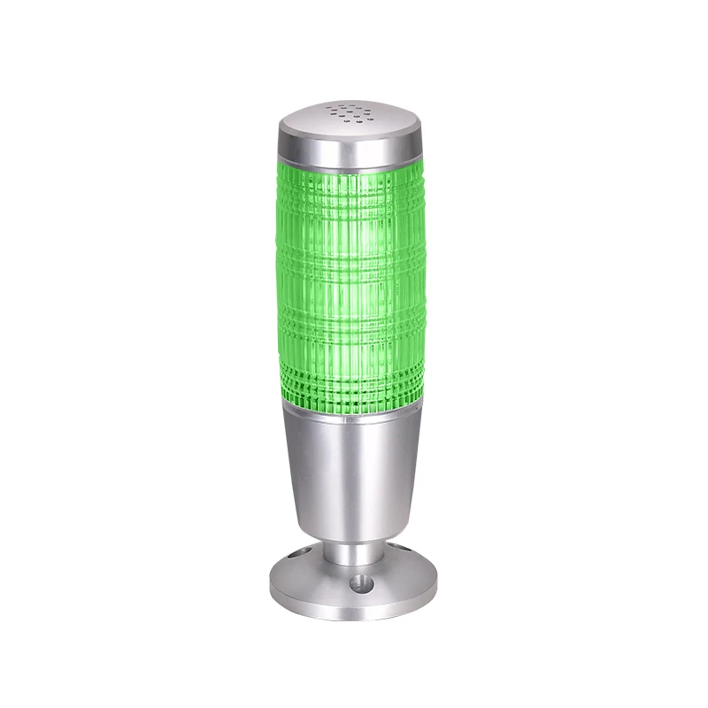 Luz de Advertência Anti-vibração Preço de Fábrica Tri-color Única Camada com Buzzer para Máquina Cnc Industrial de Alta Qualidade