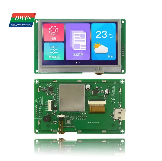 

DWIN 4,3 дюймовый TFT ЖК-дисплей подключение Arduino 480*272 TN экран Сенсорная панель умные UART LCM мониторы