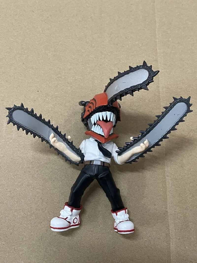 Фото Фигурка Bushiroad Palverse Chainsaw Man: Аки Хаякава (чиби), мини-фигурка аниме, оригинальная, модная, коллекционная, для демонстрации, подарок №3