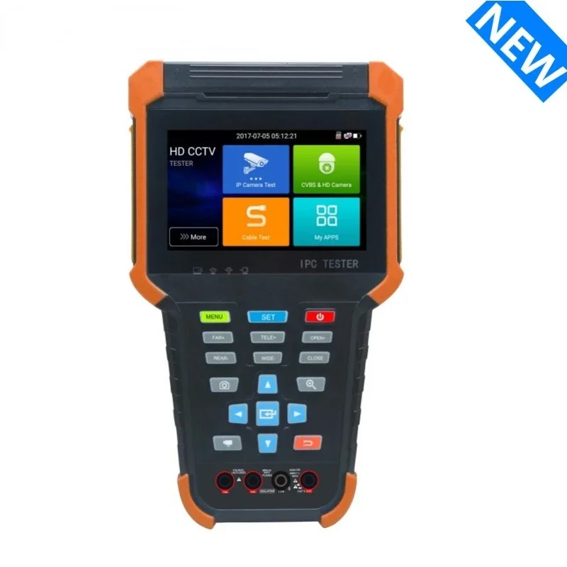 X4 DHLFree H.265 4K Тестер IP-камеры видеонаблюдения 8MP TVI CVI 5MP AHD SDI CVBS Монитор безопасности