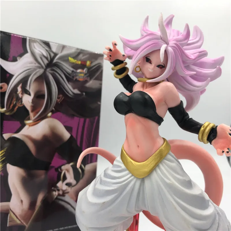 Фигурки героев аниме Драконий жемчуг Z ПВХ экшн-фигурки маджин Буу на Android 21 Гоку