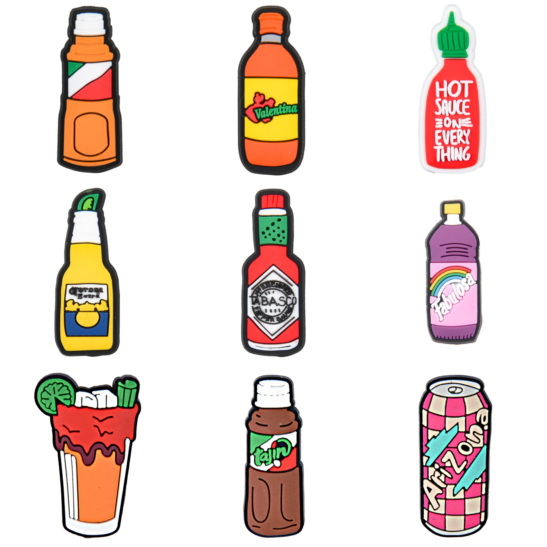 Лидер продаж украшения для обуви с мексиканской едой украшение женской