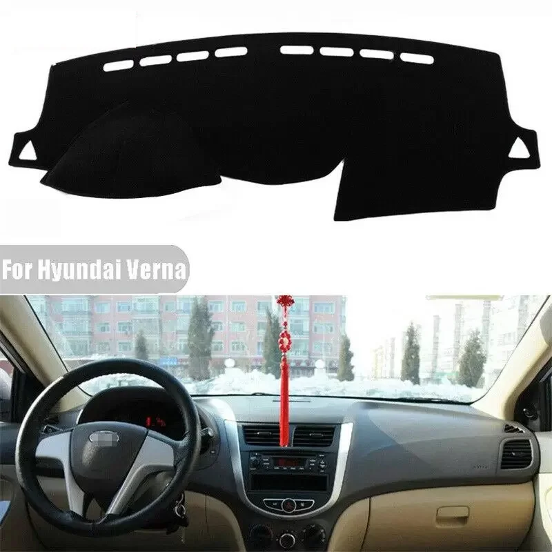 

Нескользящий коврик для приборной панели Hyundai Verna 2010-14