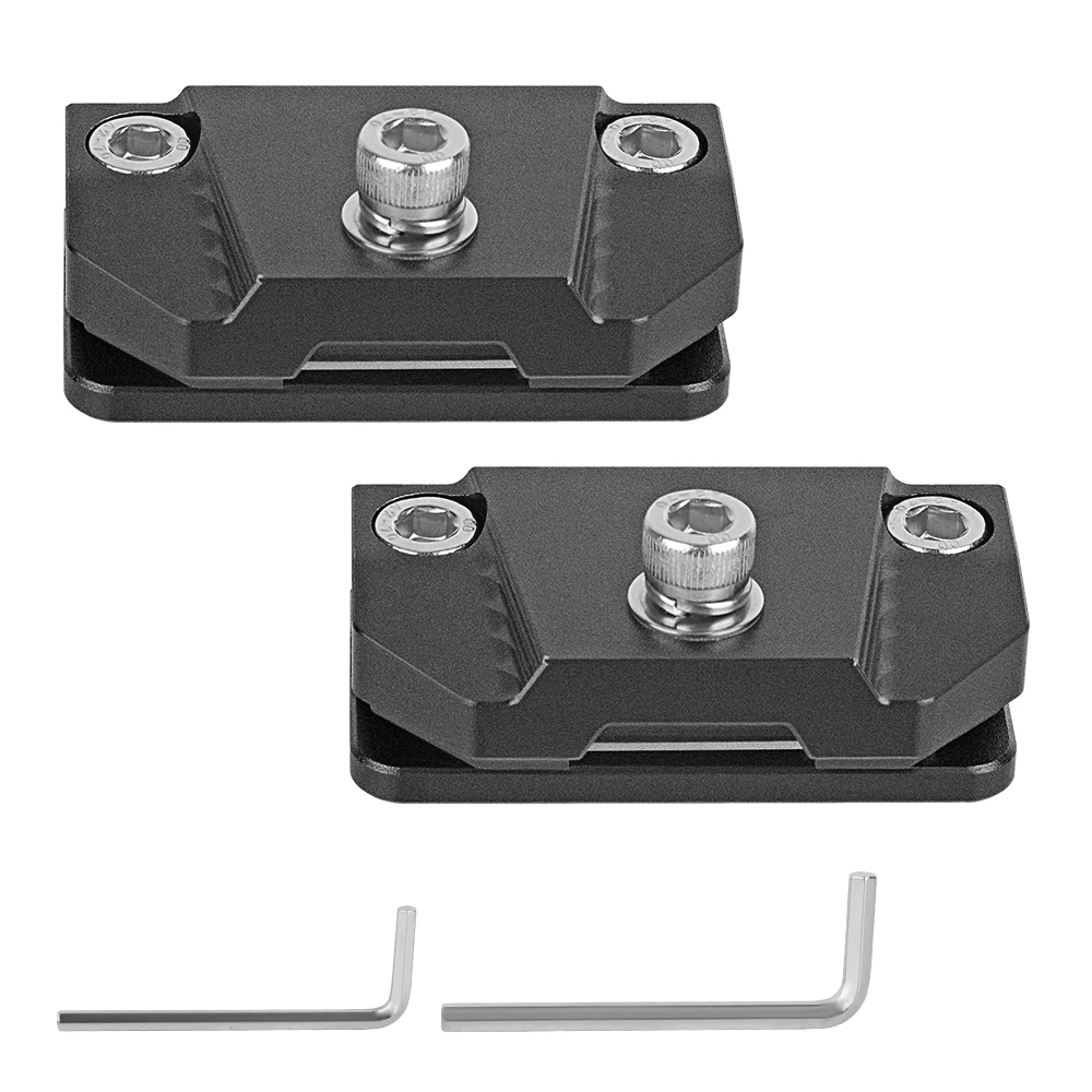 

Универсальные монтажные кронштейны для фонаря капота, 2 шт., регулируемый алюминиевый монтажный кронштейн для рабочего освещения капота для внедорожного грузовика, внедорожника