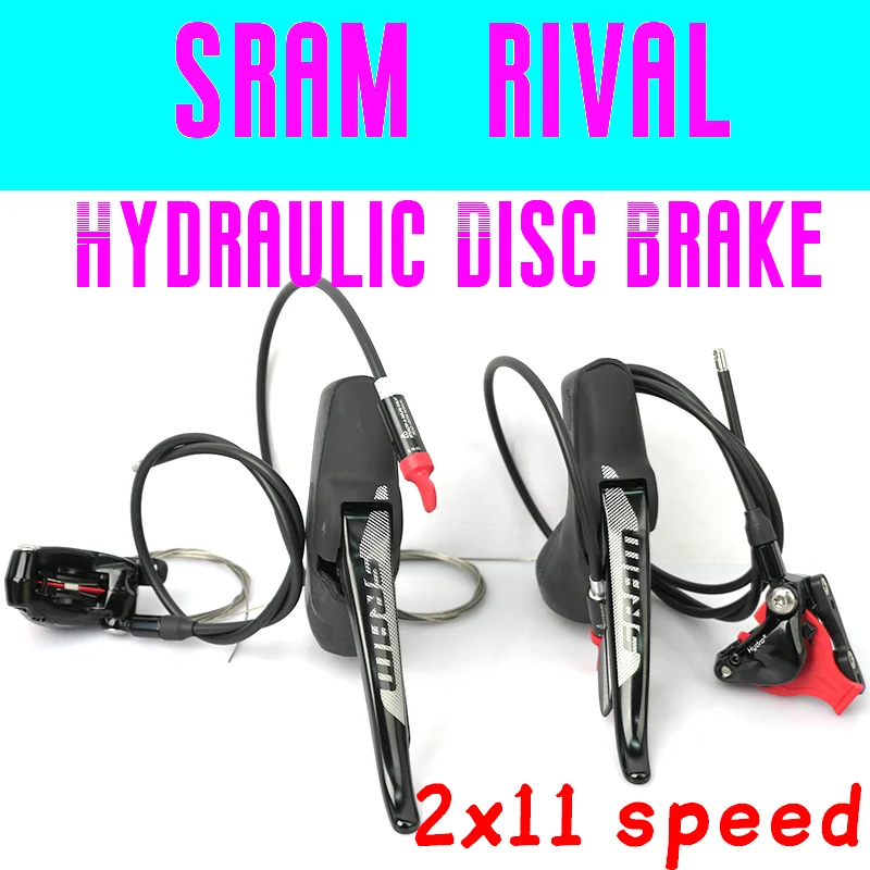 SRAM Rival 2X11 22-скоростной HRD шоссейный велосипед гидравлический дисковый тормоз