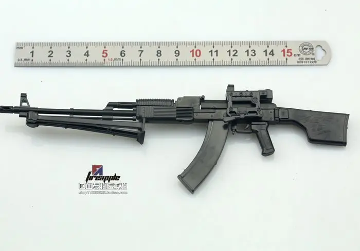 Масштаб 1:6 RPK-74 RPK74M машинное оружие сборная пластиковая модель головоломки