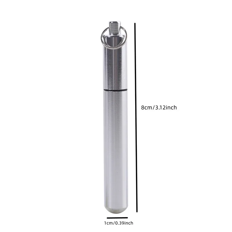 Портативная Мини-бутылка Для Воды Из Нержавеющей Стали Игольчатый Цилиндр