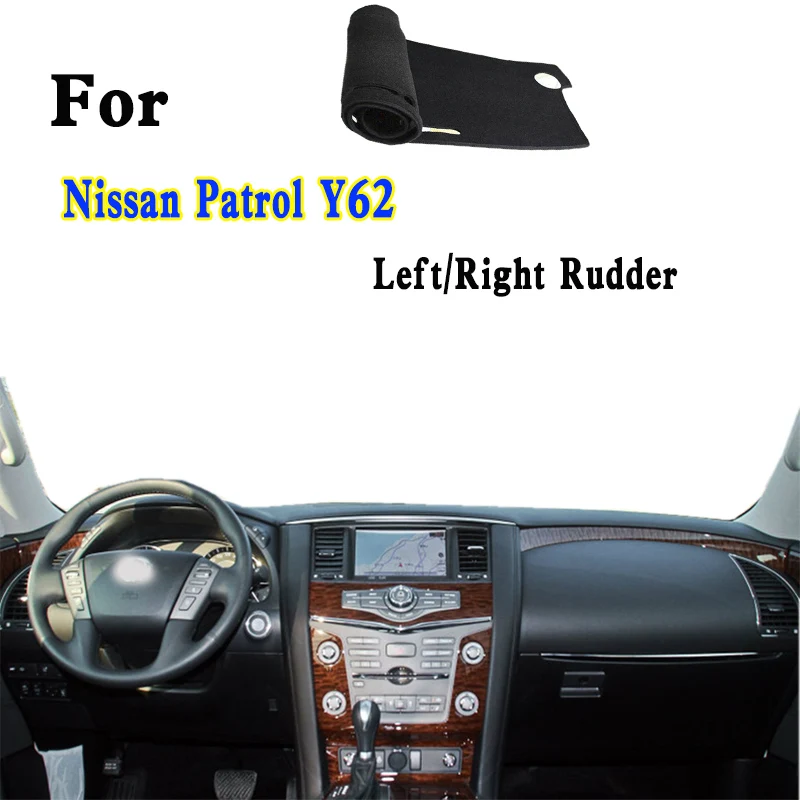

Коврик для приборной панели для Nissan патруль VI Y62 Nismo Armada, защитный коврик для украшения приборной панели