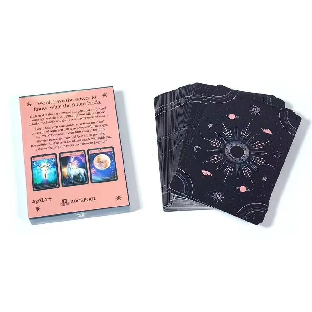 36 шт. карты Fortune Oracle от Sharina Star Card содержит один личный или духовный справочник с