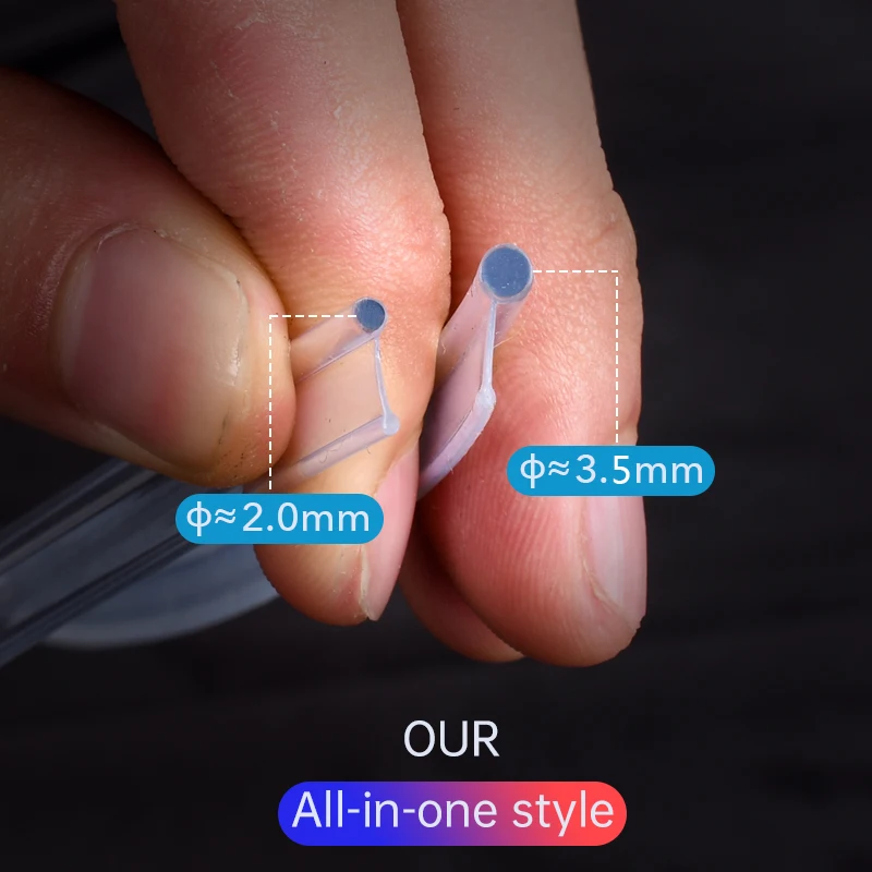 Небольшой размер 2 мм 3,5 мм Супер Яркий пластиковый боковой светящийся оптоволоконный кабель с плоской боковой юбкой крылья для украшения автомобильного освещения