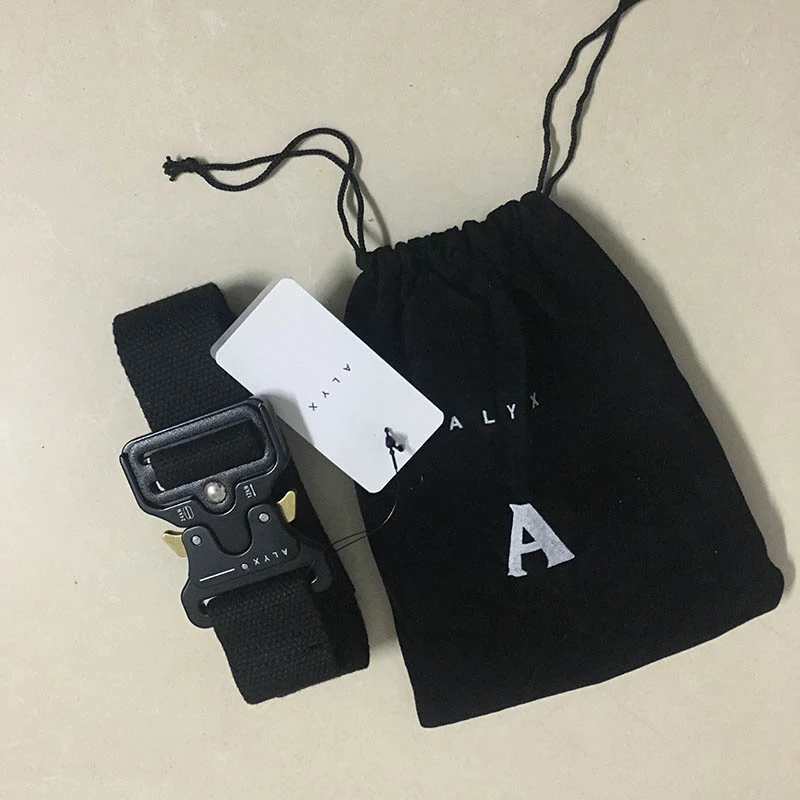 Высококачественный функциональный тактический ремень в стиле хип-хоп для мужчин и женщин, парусиновый ремень в масштабе 1:1 для американских горков, металлическая пряжка, ALYX 1017 9SM