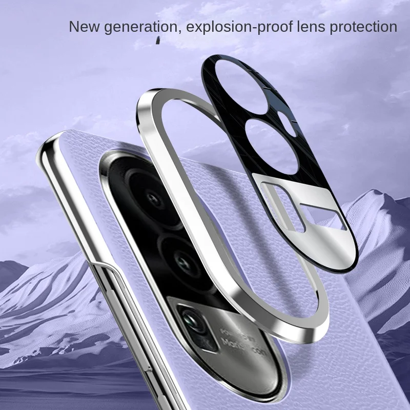 Роскошная задняя крышка для защиты камеры из искусственной кожи жесткая