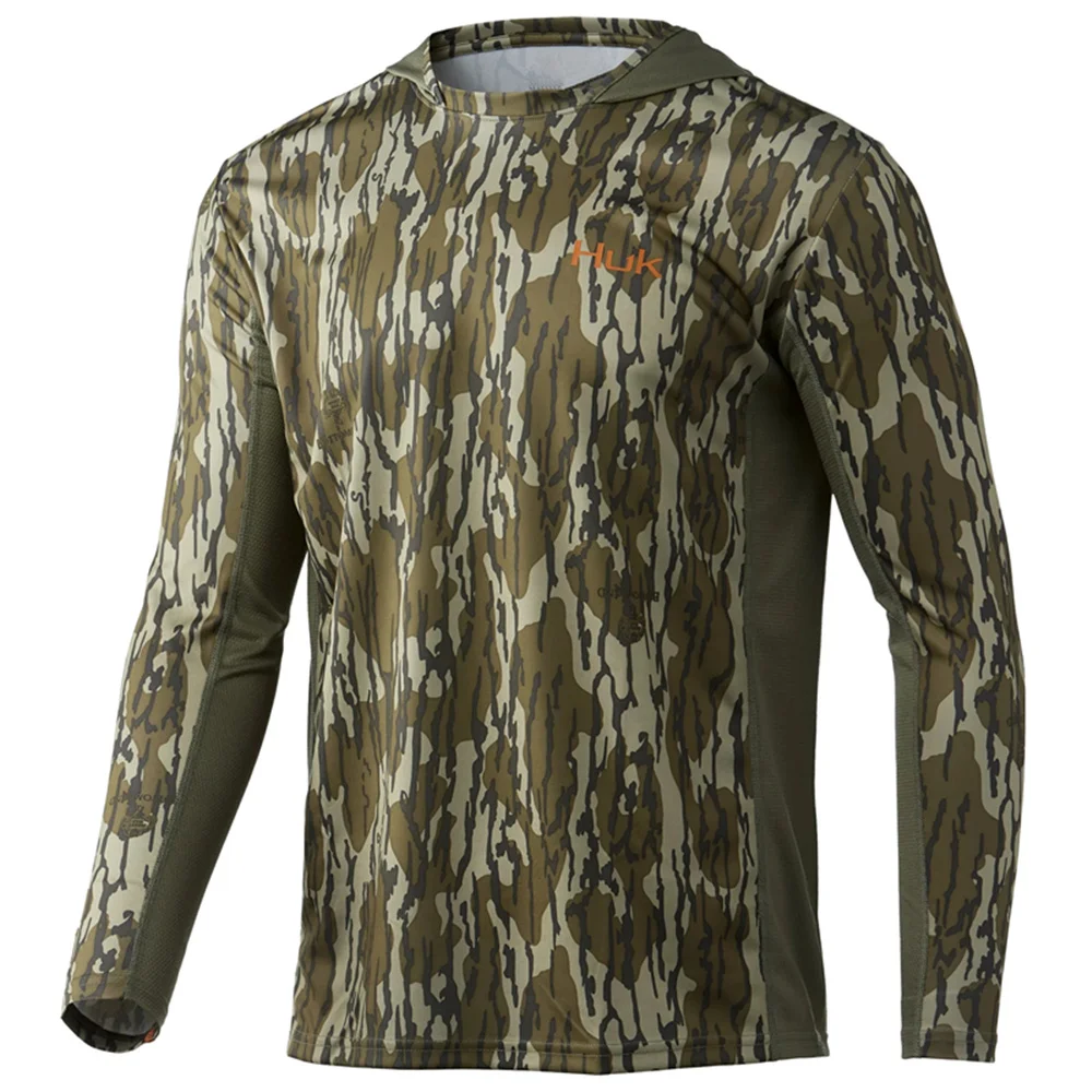 

Summer Fishing Shirts Men's Long Sleeve Breathable And Quick-Drying Outdoor Fish Clothes Uv Protect Tops Wear UPF 50+ Sweatshirt