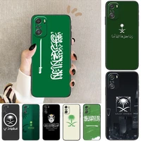 kingdom of saudi arabia flag phone case for xiaomi mi 11 lite pro ultra 10s 9 8 mix 4 fold 10t 5g black cover silicone back pret