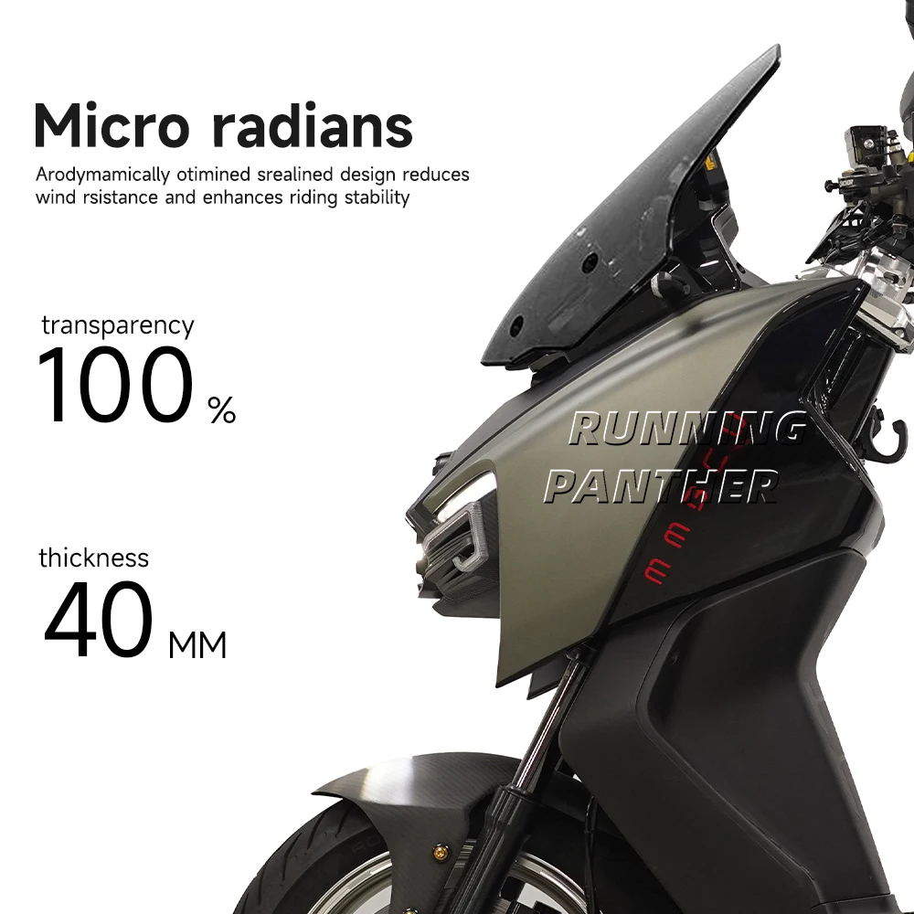 Лобовое стекло мотоцикла лобовое солнцезащитный козырек прозрачный/серый