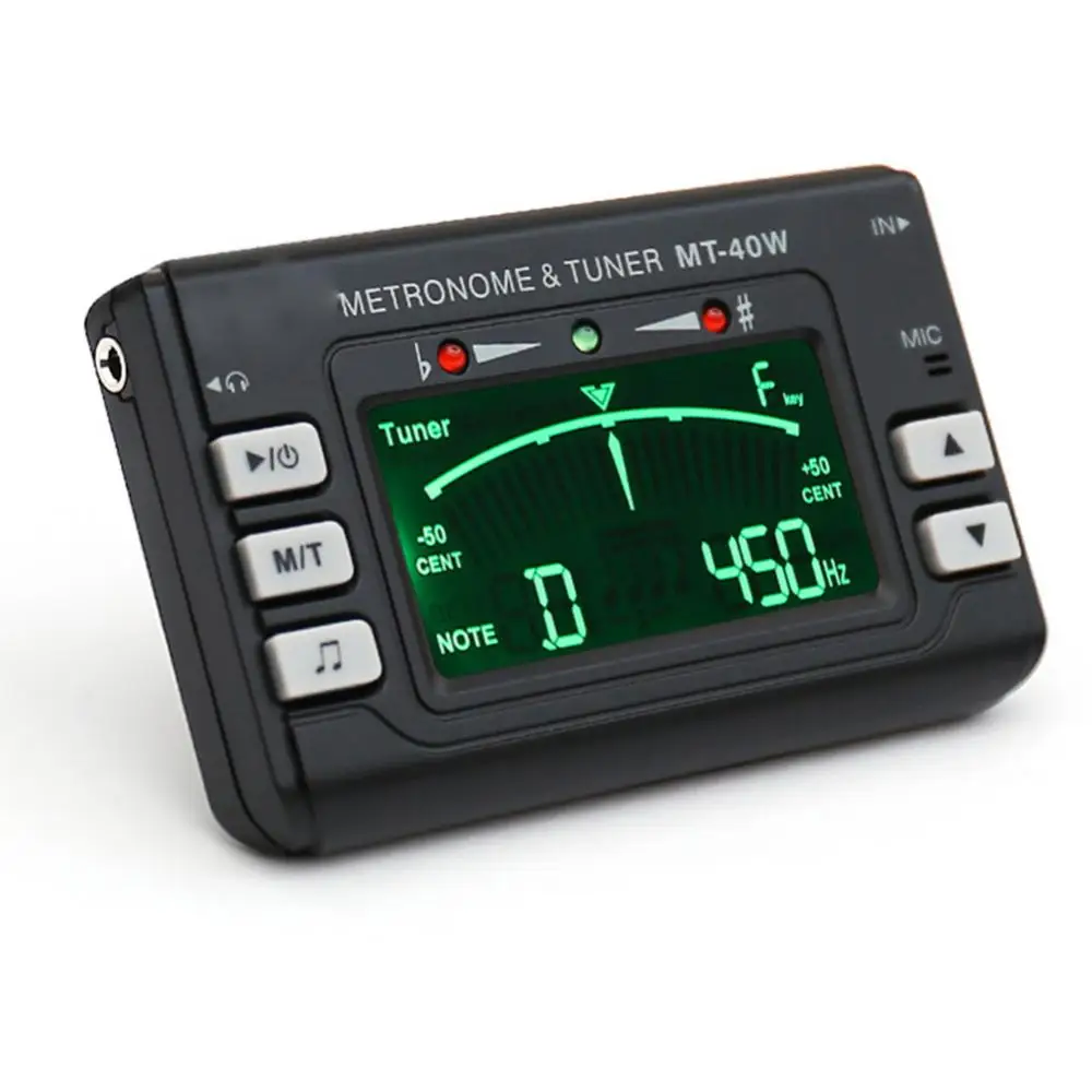 Хроматический тюнер инструмент гитарный портативный для гитары ЖК-дисплей
