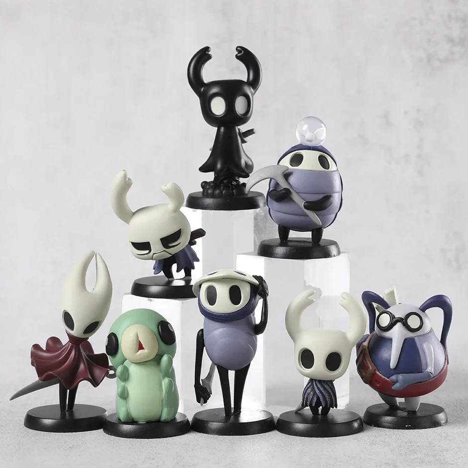 Набор Hollow Knight Hornet Zote Grub Quirrel Cornifer Myla Shade милые мини-украшения автомобиля куклы