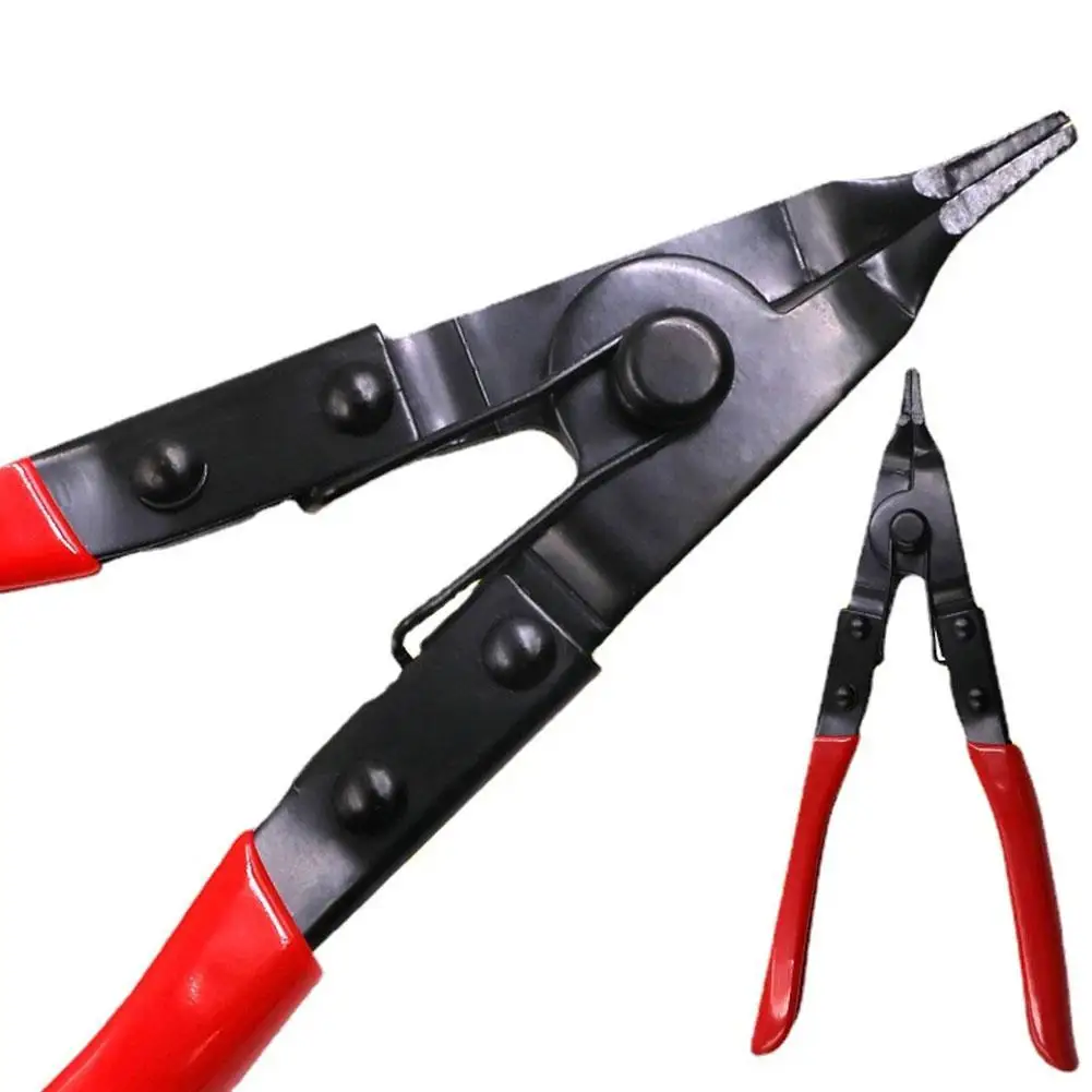 

Flat Nose Pliers For Automatic Transmission Repair Rim Circlip Plier Flat Jaw Pliers Retaining Spring Assist Tool Anti-slip Tool
