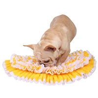 dog snuffle mat dog puzzle toys dog feeding mat dog treats feeding mat with puzzles encourages natural foraging skills