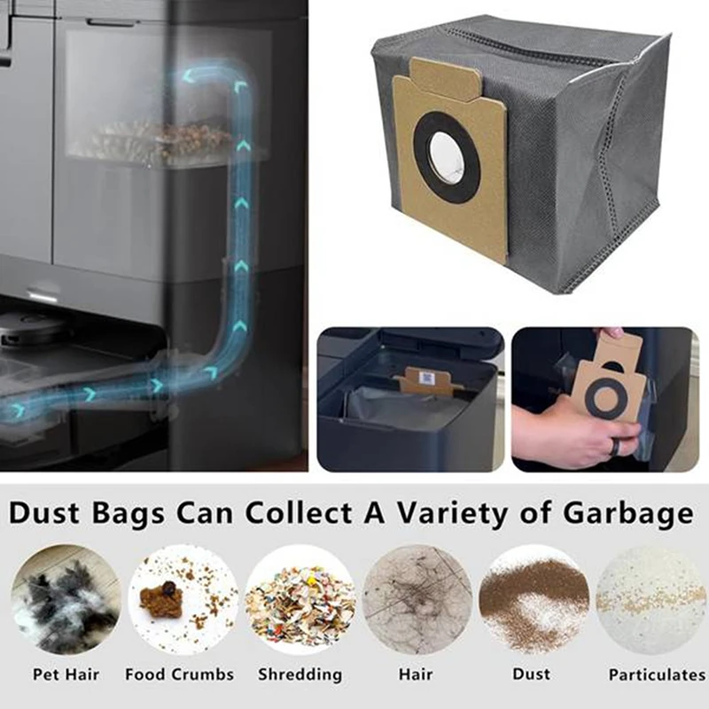 Совместимость с Eufy X10 Pro Omni сменная основная боковая щетка HEPA-фильтр подушечки для