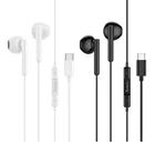 Наушники вкладыши Type-C разъём с МК длина 1 2м Hoco M65