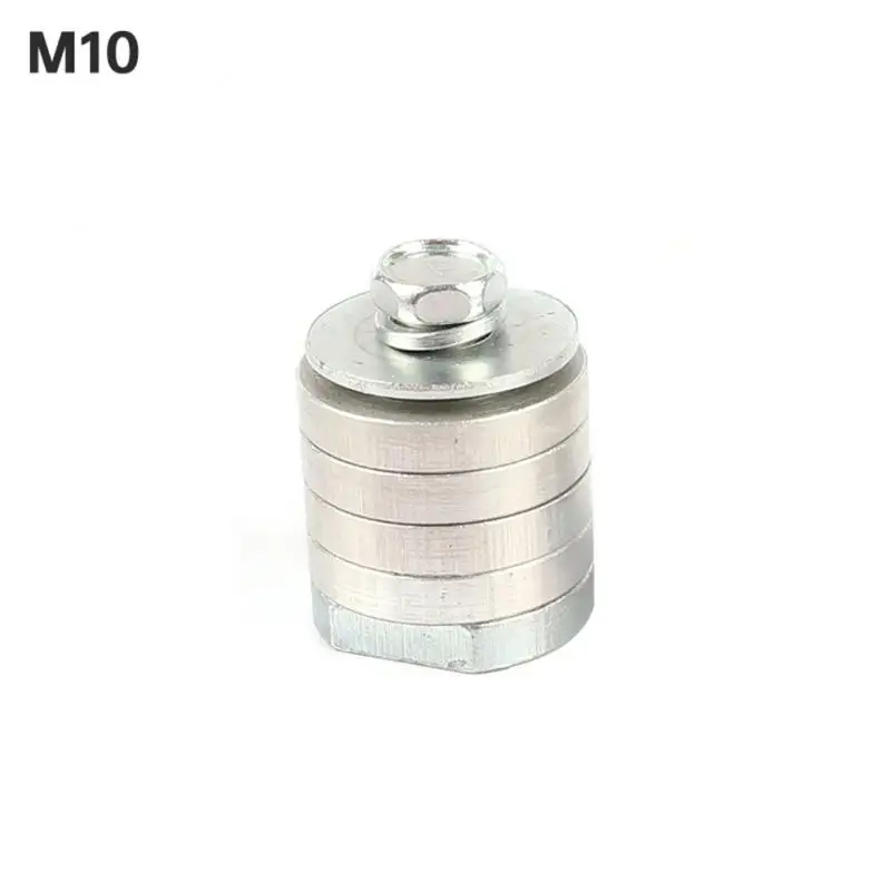 

M10/M14 Angle Grinder To Grooving Machine Adapter Variable Slotting Grooving Machine Conversion Head Flange Nut