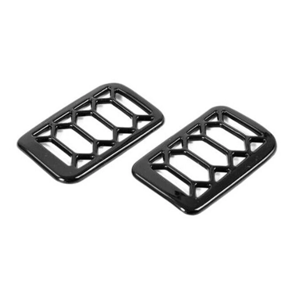 

2x Glossy Black Air Outlet Vent Correct Connector Cover Trim Direct Installation For GWM TANK 300 Front A Pillar
