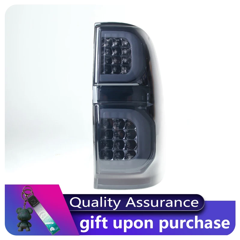 Пара автомобильных задних фонарей для Toyota Hilux VIGO 2004-2014 светодиодный DRL ремонт