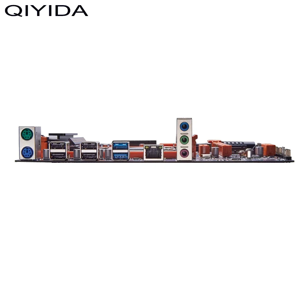 Комплект материнской платы Qiyida X99 LGA2011-3 E5 2660V3 2 шт.*8 ГБ=16 ГБ 3200 МГц DDR4 4 канала SATA 3.0