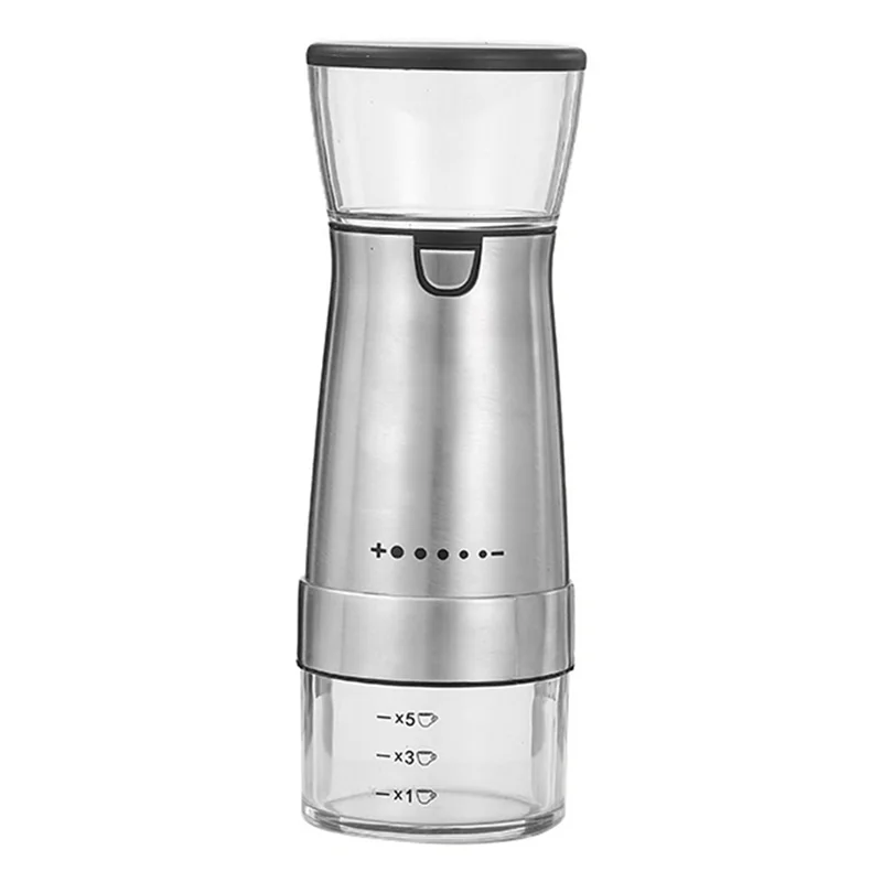 

USB Rechargeable Coffee Grinder Electric Stainless Steel Adjustable Hand Grinder Coffee Machine Coffee Bean Grinders